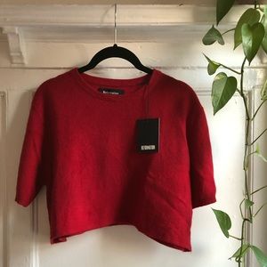 Reformation Vintage Cropped Sweater